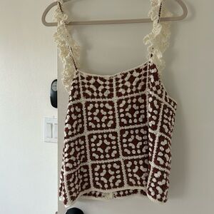 Great condition Marine Layer Crochet Top